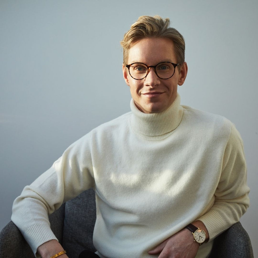 Image showing Henrik Bigelius the founder of Bigelius Skincare 